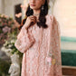 3 Piece Unstitched Embroidered Chiffon Suit