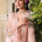 3 Piece Unstitched Embroidered Chiffon Suit