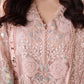 3 Piece Unstitched Embroidered Chiffon Suit