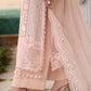 3 Piece Unstitched Embroidered Chiffon Suit