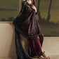 3 Piece Unstitched Embroidered Tusser Silk Suit