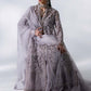 3 Piece Unstitched Embroidered Organza Suit