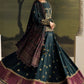 3 Piece Unstitched Embroidered Tusser Silk Suit