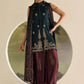 3 Piece Unstitched Embroidered Tusser Silk Suit