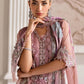 3 Piece Unstitched Embroidered Chiffon Suit | MPC-25-105