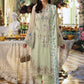3 Piece Unstitched Embroidered Chiffon Suit