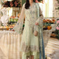 3 Piece Unstitched Embroidered Chiffon Suit