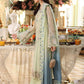 3 Piece Unstitched Embroidered Chiffon Suit