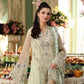 3 Piece Unstitched Embroidered Chiffon Suit