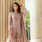 3 Piece Unstitched Embroidered Raw Silk Suit