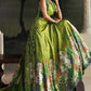3 Piece Unstitched Embroidered Raw Silk Suit