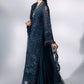 3 Piece Unstitched Embroidered Organza Suit