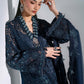 3 Piece Unstitched Embroidered Organza Suit