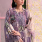 3 Piece Unstitched Embroidered Lawn Suit