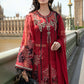 3 Piece Unstitched Embroidered Organza Suit