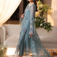 3 Piece Unstitched Embroidered Chiffon Suit