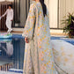3 Piece Unstitched Embroidered Lawn Suit