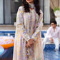 3 Piece Unstitched Embroidered Lawn Suit
