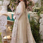 3 Piece Unstitched Embroidered Chiffon Suit