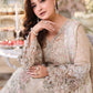 3 Piece Unstitched Embroidered Chiffon Suit