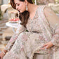 3 Piece Unstitched Embroidered Chiffon Suit