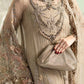 3 Piece Unstitched Embroidered Chiffon Suit | MPC-25-107