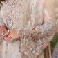 3 Piece Unstitched Embroidered Chiffon Suit