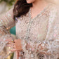 3 Piece Unstitched Embroidered Chiffon Suit