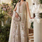 3 Piece Unstitched Embroidered Chiffon Suit