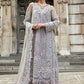 3 Piece Unstitched Embroidered Net Suit