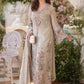 3 Piece Unstitched Embroidered Chiffon Suit
