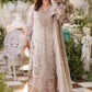 3 Piece Unstitched Embroidered Chiffon Suit
