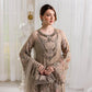 3 Piece Unstitched Embroidered Chiffon Suit | MPC-25-107