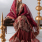 3 Piece Unstitched Embroidered Organza Suit