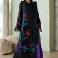 3 Piece Unstitched Embroidered Raw Silk Suit