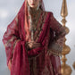 3 Piece Unstitched Embroidered Organza Suit