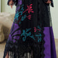 3 Piece Unstitched Embroidered Raw Silk Suit