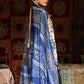 3 Piece Unstitched Embroidered Irish Linen Suit