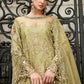 3 Piece Unstitched Embroidered Raw Silk Suit