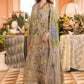 3 Piece Embroidered Chiffon Suit