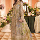 3 Piece Embroidered Chiffon Suit