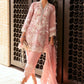 3 Piece Unstitched Embroidered Lawn Karandi Suit