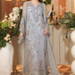 3 Piece Embroidered Chiffon Suit