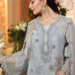 3 Piece Embroidered Chiffon Suit