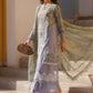 3 Piece Unstitched Embroidered Lawn Suit