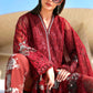 3 Piece Unstitched Embroidered Net Suit
