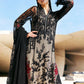 3 Piece Unstitched Embroidered Net Suit