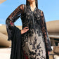 3 Piece Unstitched Embroidered Net Suit