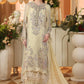 3 Piece Embroidered Chiffon Suit