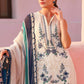 3 Piece Unstitched Embroidered Jacquard Lawn Suit